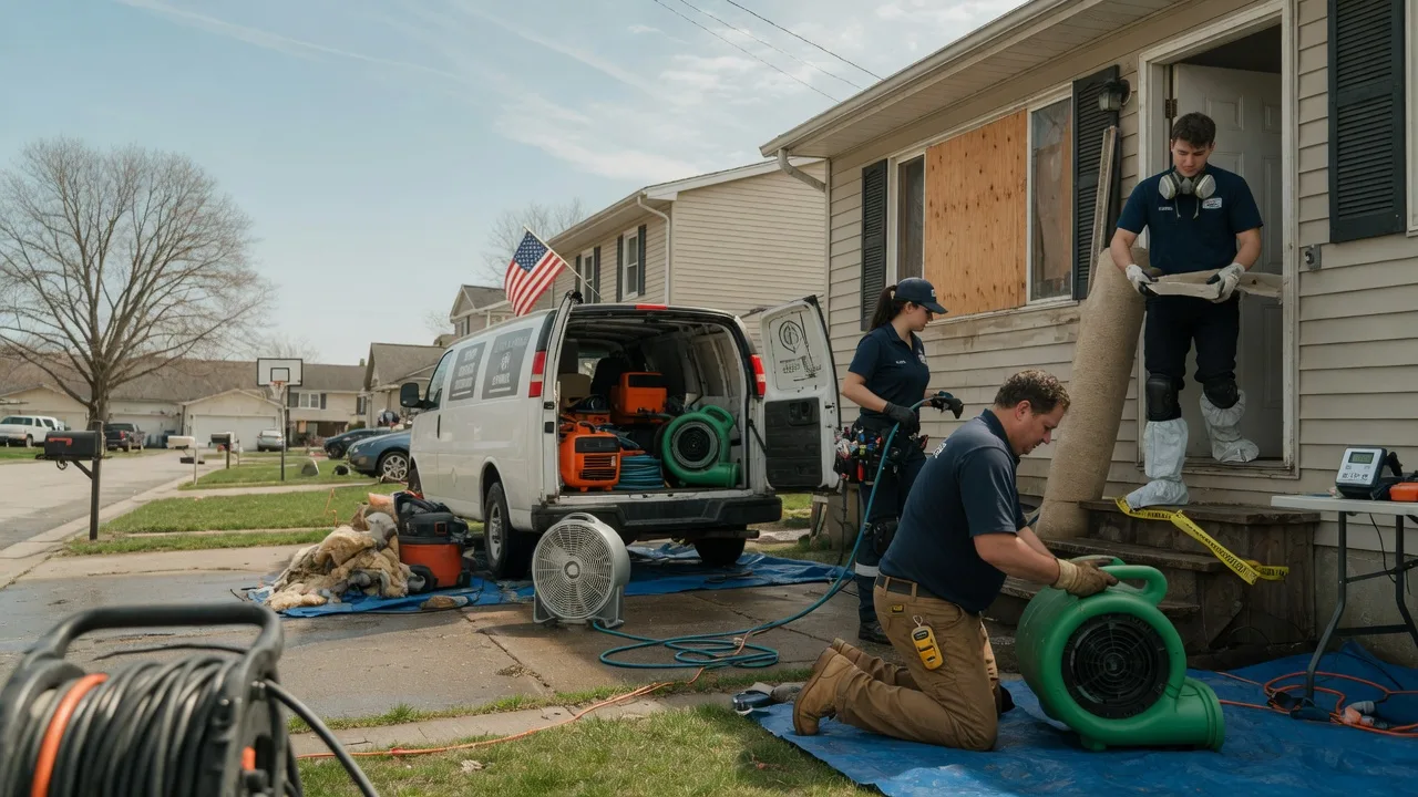 Water Damage Restoration in Thorp, WI near me